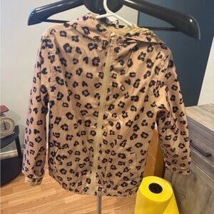 Leopard Print Kids Jacket